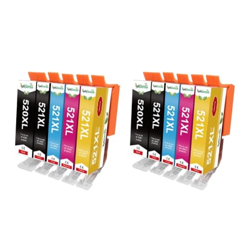 Cartouche d'encre 520XL pour l'impression de volumes de textes sur MP560 MP620 MX860