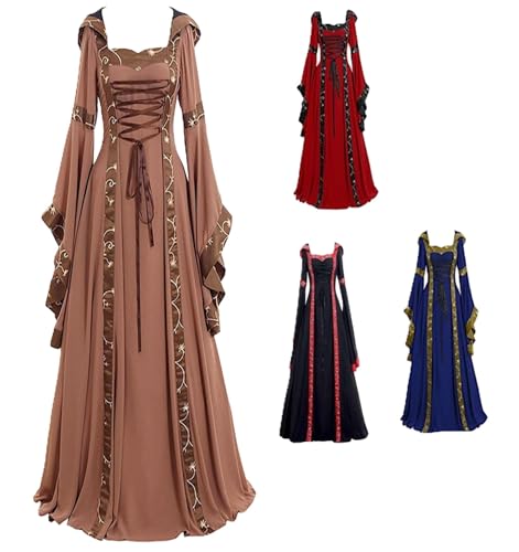 Robe Renaissance femme cosplay de qualité supérieure modèle carnaval Renasc05