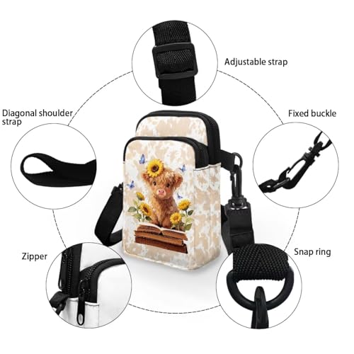 Image of Xpyiqun Small Crossbody Bag Women Phone Purses Sling Shoulder Handbag Cross Body Pouch Wallet Bags