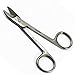 Crown and Collar Scissors 4 3/4