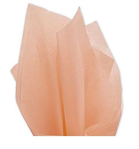 Floralcraft Peach Luxury Acid Free Tissue Paper (Peach) Pack Of 50 Sheets (50Cm X 70Cm / 20" X 27")