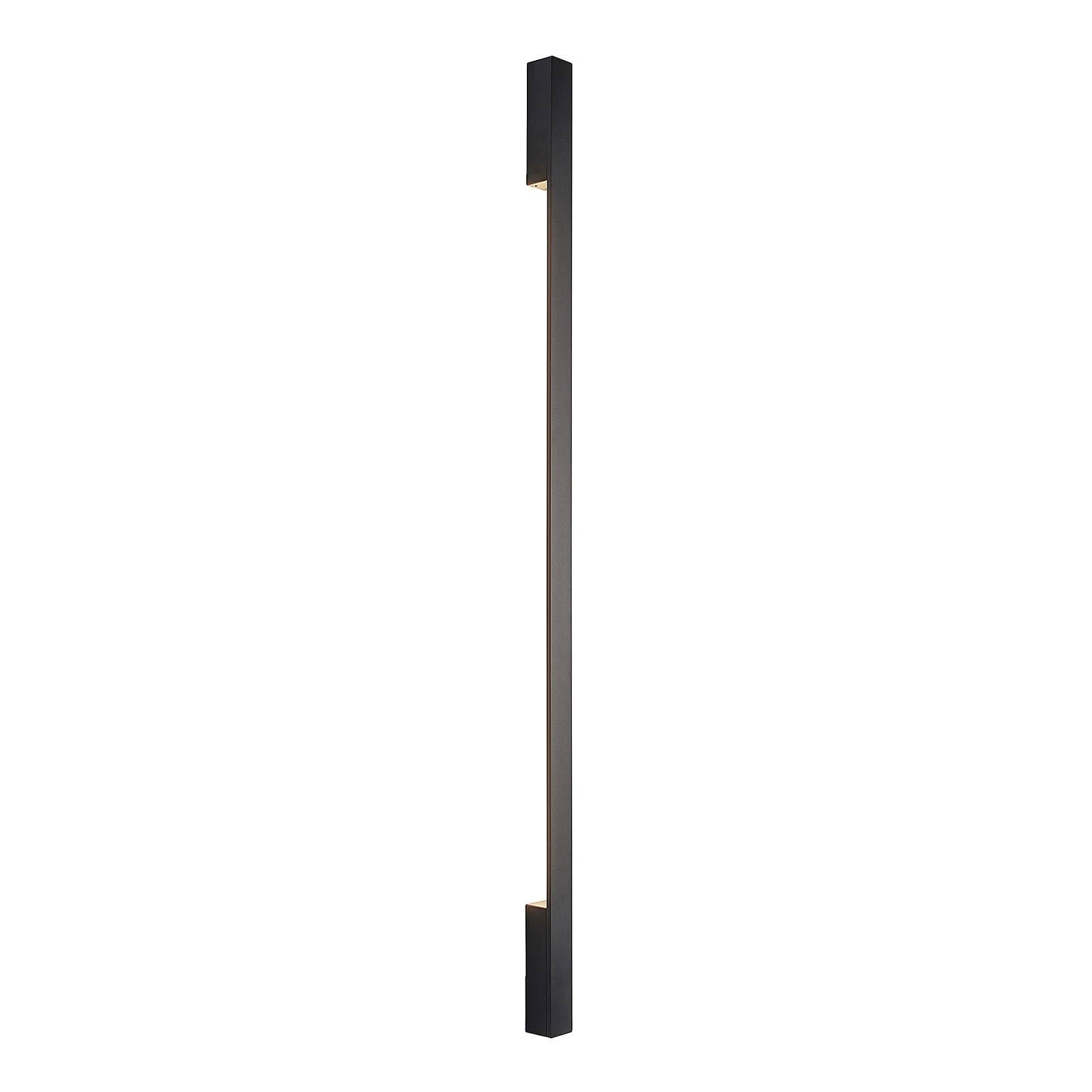 Arcchio LED Wandleuchte, Wandlampe Innen Ivano (Modern) in Schwarz aus Aluminium (2 flammig) - Wandstrahler Wandbeleuchtung Schlafzimmer/Wohnzimmer Flurleuchte