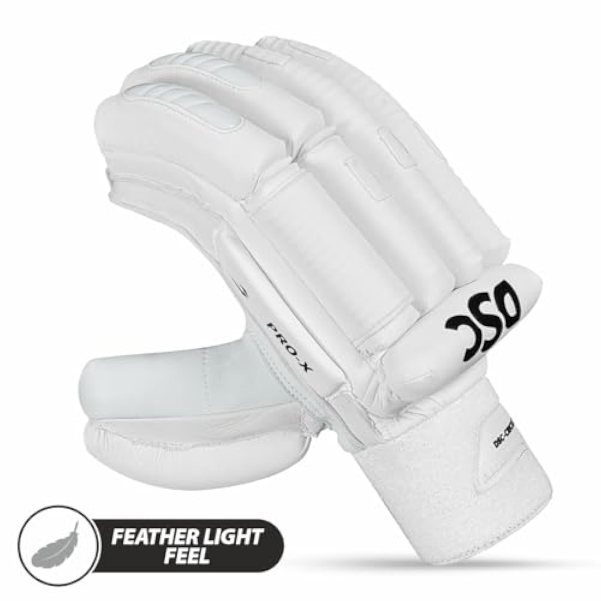Pro X Cricket Batting Gloves, Lightweight & Multi-Flex Design