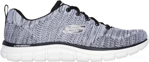 Skechers - Womens Track - Daytime Dreamer Sneakers, Color White/Black, Size: 8.5 W US4