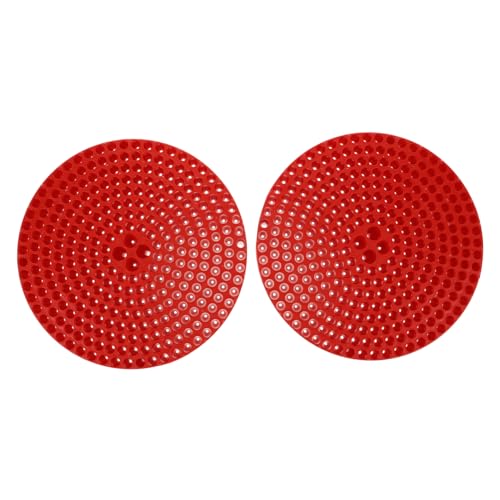 SOESFOUFU Vehicle Car Wash Bucket Filter Pair of Car Washer Pads Insert Pp Material Grit Debris Trap