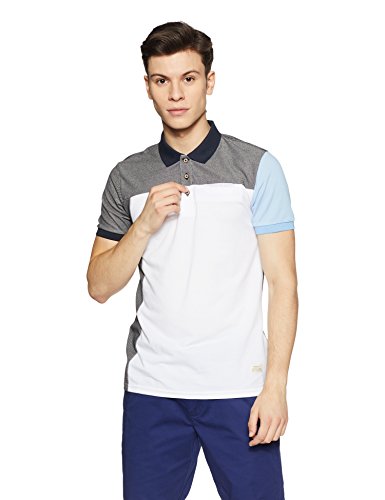 Image of United Colors of Benetton Men's Striped Regular Fit Polo