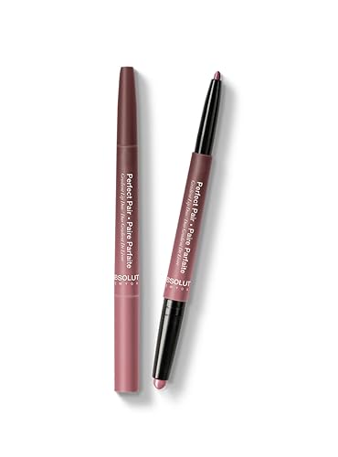 Absolute New York Perfect Pair Lip Duo (madera de rosa)