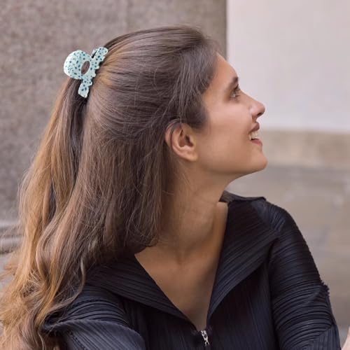 6 pack de pinzas pequeñas de acetato para cabello miniatura 7