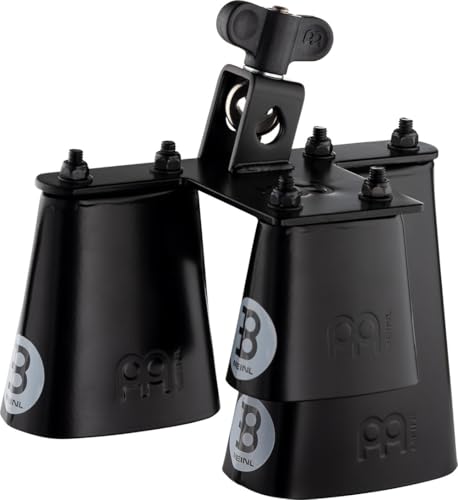 Set de 3 cloches Meinl instrument percussion cloche noire