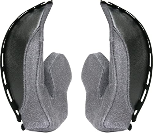 Shoei RF-1100/QWEST Cheek Pad 35mm Motorcycle Helmet Accessories - Black/One Size