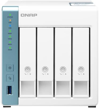 QNAP TS-231P3-4G 2 Bay Home & Office NAS with one 2.5GbE Port