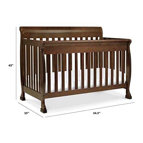 Davinci Kalani 4-In-1 Convertible Crib In Espresso, Greenguard Gold Certified #TOP6
