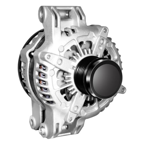 Image of New Alternator Replacement for 2011-2020 Chrysler 300, 180A V6 3.6L, Dodge Charger Durango, Jeep Grand Cherokee, 15-21 Challenger, 13-15 Ram 1500, 4801778AF P04801778AF 56029789AA 11598N