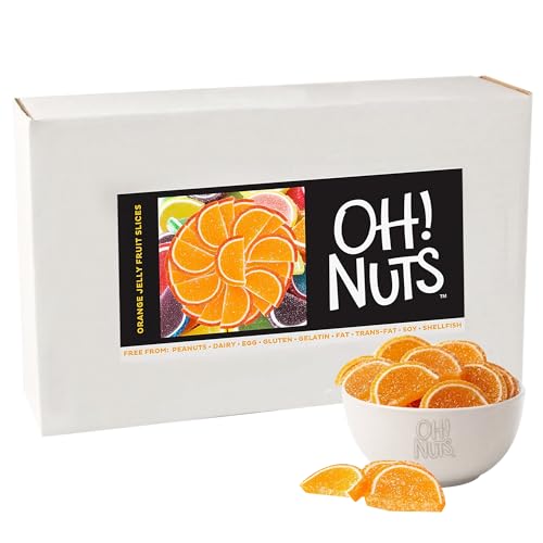 Oh! Nuts Orange Jelly Fruit Slices Sugar Candy - 5