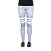 Produktbild cosey Damen Stripes & Dots Grau Leggings, Standardt
