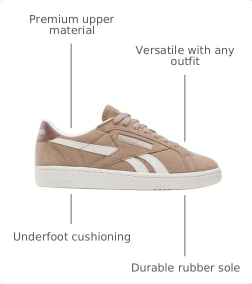 Image of Reebok Unisex Adult Club C Grounds Sneakers