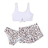 Generic Bikini Kinder Bikini M鋎chen Tankini M鋎chen Bikini Tankini Set Tank Top+H鰏chen+Shorts 3 Badeanzug Bademode Kinder Badebekleidung Schwimmanzug Sport Set Gr.130 140 150 160