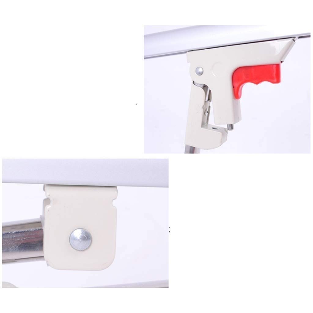 Barandilla De Cama Plegable Protector Lateral De Seguridad para Personas Mayores, Asa De Ayuda para Adultos Barandilla De Cama para Discapacitados Barra De Parachoques con Agarre De Metal pa