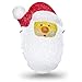 Besti Santa Porch Light Cover Holiday and Christmas Decorations | Flexible, Weather-Resistant Acrylic | No Tools or Installation Required | Fits Standard Outdoor Lighting