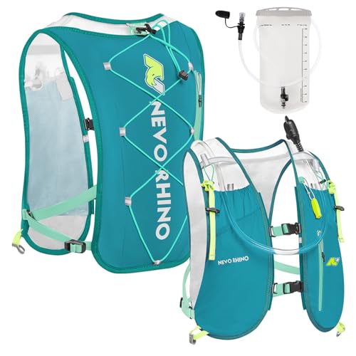 Gilet De Course Avec LED Et Poche à Eau – Léger 120 G, Réglable, Respirant, Pour Homme/femme, Running, Trail, Randonnée