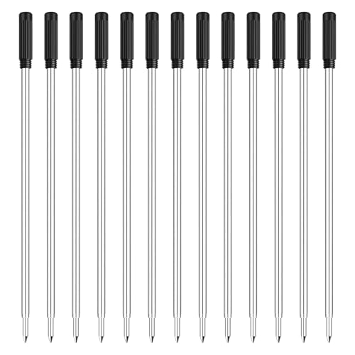 Évitez les pannes d'encre avec le pack de 200 recharges stylo bille métal noires