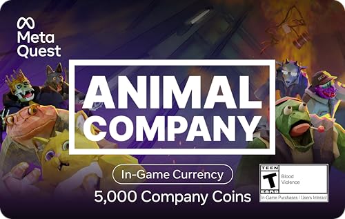 Animal Company: 5,000 Company Coins Standard – Meta Quest [Digital Code]