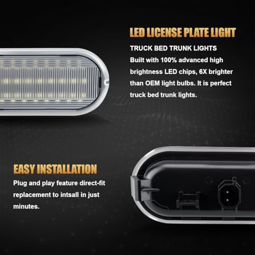 Lámpara LED para caja de camioneta D-Lumina, compatible con Ford F150 2015-2025 miniatura 7