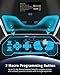 Mobile Gaming Controller for iPhone/iOS/Android/Switch/Laptop, Wired Control for PC/Steam, Wireless Phone Controller Gamepad with Programmable/Vibration/6-Axis Gyro/Turbo/RGB Light(with Phone Clip)