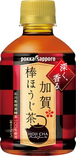 POKKA SAPPORO 加賀棒ほうじ茶 275ml PET 24本