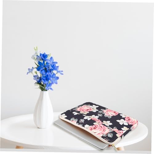 Bolsa para computadora portátil con cremallera y asa de mano protectora 3