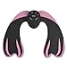 Machine de massage de levage des fesses EMS Glutes Workout Masseur de stimulation musculaireDispositif de renforcement des fesses de levage Dispositif de mise en forme des hanches (Noir + rose)