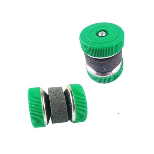 Akerda Messerschärfer Roller Messerschärfer Mini Runde Schärfscheibe Grün