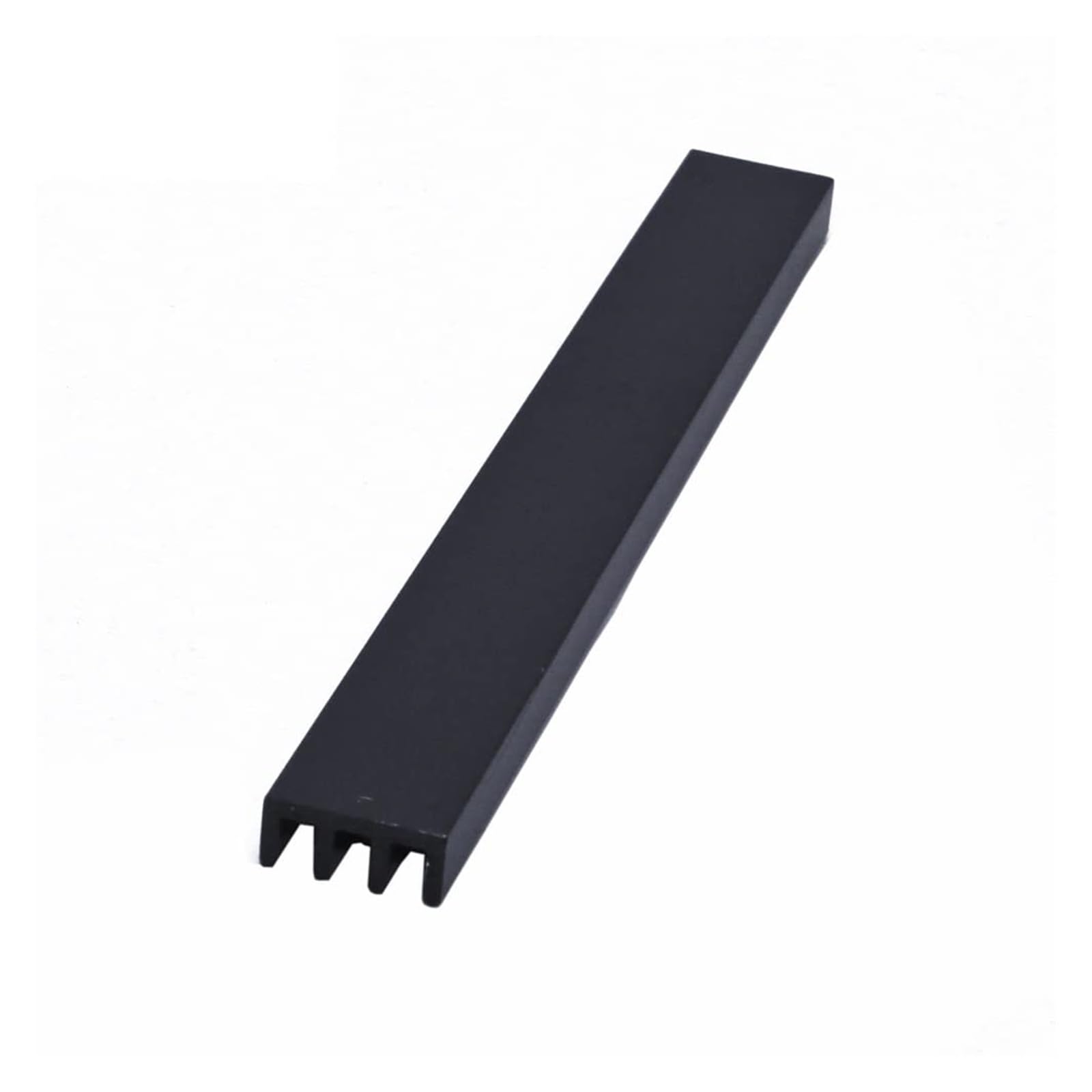 Para radiadores de chip radiadores de aluminio Disipador de calor DIY 5 piezas/lote 100x11x5mm Disipador de calor de aluminio Disipador de calor del radiador Anodizado negro for enfriamiento electróni