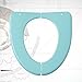 Folding Toilet Pad for Home Travel Potty Seat Washable Folding Safe Pad Training Toilet Seat Cover Cushion for and Kids (Green)