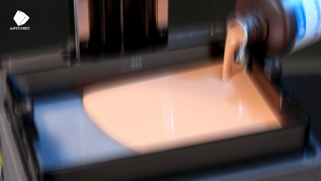 Image of ANYCUBIC 16K 3D Printer Resin, Superior Precision & Low Shrinkage 3D Resin with Matte Finish, High Hardness, Low Odor, 405nm UV Resin for LCD DLP 3D Printers (Orange Red, 1kg)