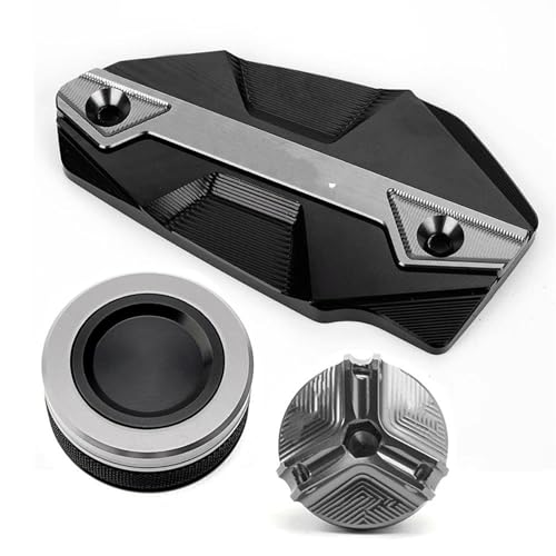 Accesorios de protección para Kawasaki ER6N 2009-2016: Tapas de depósito líquido de frenos