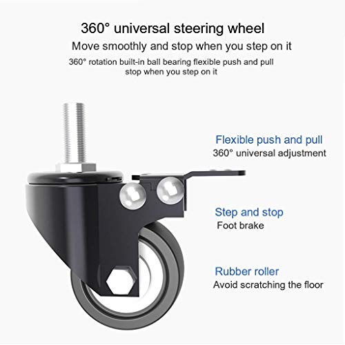 Soporte Universal para TV móvil con ruedas 32-70 pulg miniatura 4