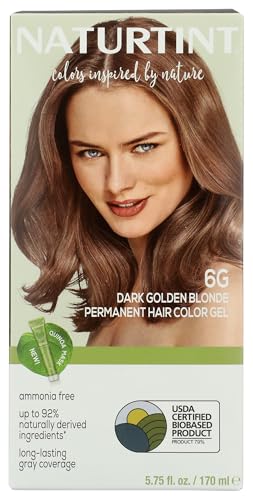 6G Dark Golden Blonde Hair Color