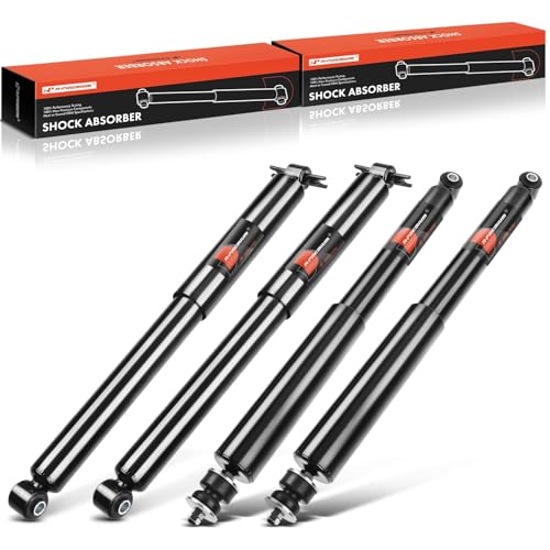 A-Premium Front and Rear Shocks Compatible with Jeep Wrangler [4WD] 2007-2017 Wrangler JK 2018-2x Replacement Suspension Shock Absorber Strut