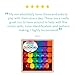 Melissa & Doug Primary Lacing Beads – 30 Wooden Beads for Crafts & 2 Laces in Toy Storage Box, Small Beads for Kids Arts and Crafts Kits, Preschool Learning Toys for Girls & Boys Ages 3+