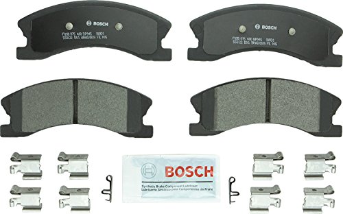 Bosch BP945 QuietCast Premium Semi-Metallic Disc Brake Pad Set For 1999-2004 Jeep Grand Cherokee; Front