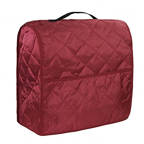 Yolispa Funda Mezcladora de Soporte con Bolsillos Funda Protectora Antipolvo para Almacenar Recipes Batidor de Paletas Espátulas 14. 1X14! 1X9in