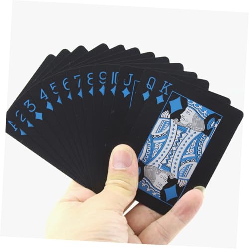 UPKOCH wasserdichte PVC Pokerkarten Set Langlebige Biegsame Plastik Spielkarten mit Kreativem Muster Inklusive Aufbewahrungsbox für Familie und Freunde Unterhaltung – Bild 7