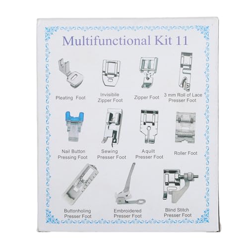 Set de 11 pies para máquina de coser Blaihild miniatura 6