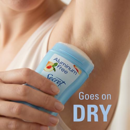 Secret Aluminum Free Deodorant | White Peach Scent | 2.4 oz (Pack Of 3) - image 5