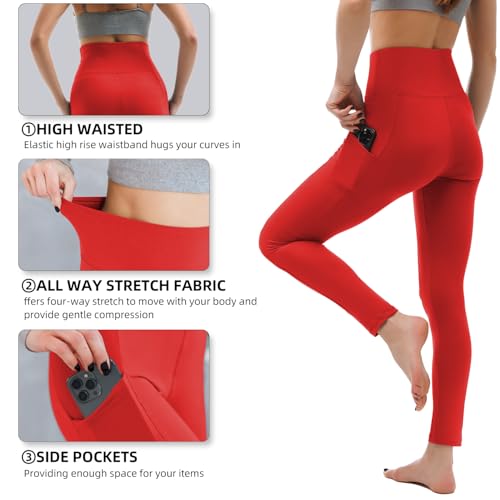 Image of Stanpetix Leggings for Women - High Waisted Workout Women's Leggings Running