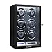 Produktbild Klarstein Automatik-Uhrenbeweger für 6 Uhren mit Acryl-Tür, Blaue LEDs, Watch Winder mit 5 TPD Einstellungen