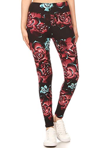 Image of Leggings Depot High Waisted Leggings for Women Buttery Smooth & Soft Women's Solid Yoga - Reg, Plus, 1X3X, 3X5X