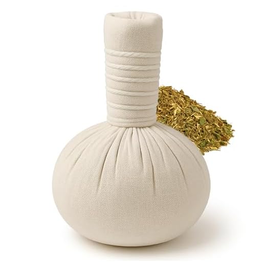 10 x Pindas herbales tailandés 200g / bolsas para los masajes ayurvédico - hierbas de tailandés - MyThaiMassage - ingredientes 100% naturales