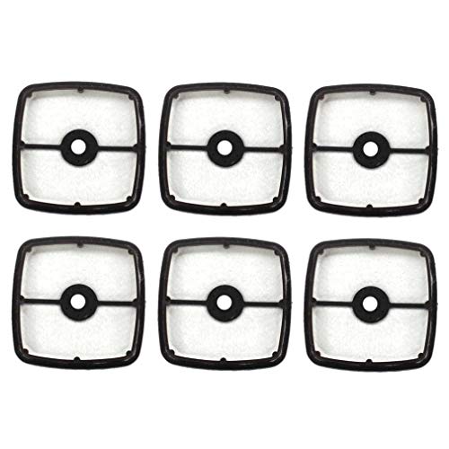 Price comparison product image AISEN 6× Air Filter for Echo A226001410 13031054130 Hedge Trimmer Brush Cutter SRM210 HC-1500 HC-1600 ES-2000 ES-2100 ES-211 ES-2400 GT-1100 GT-2000